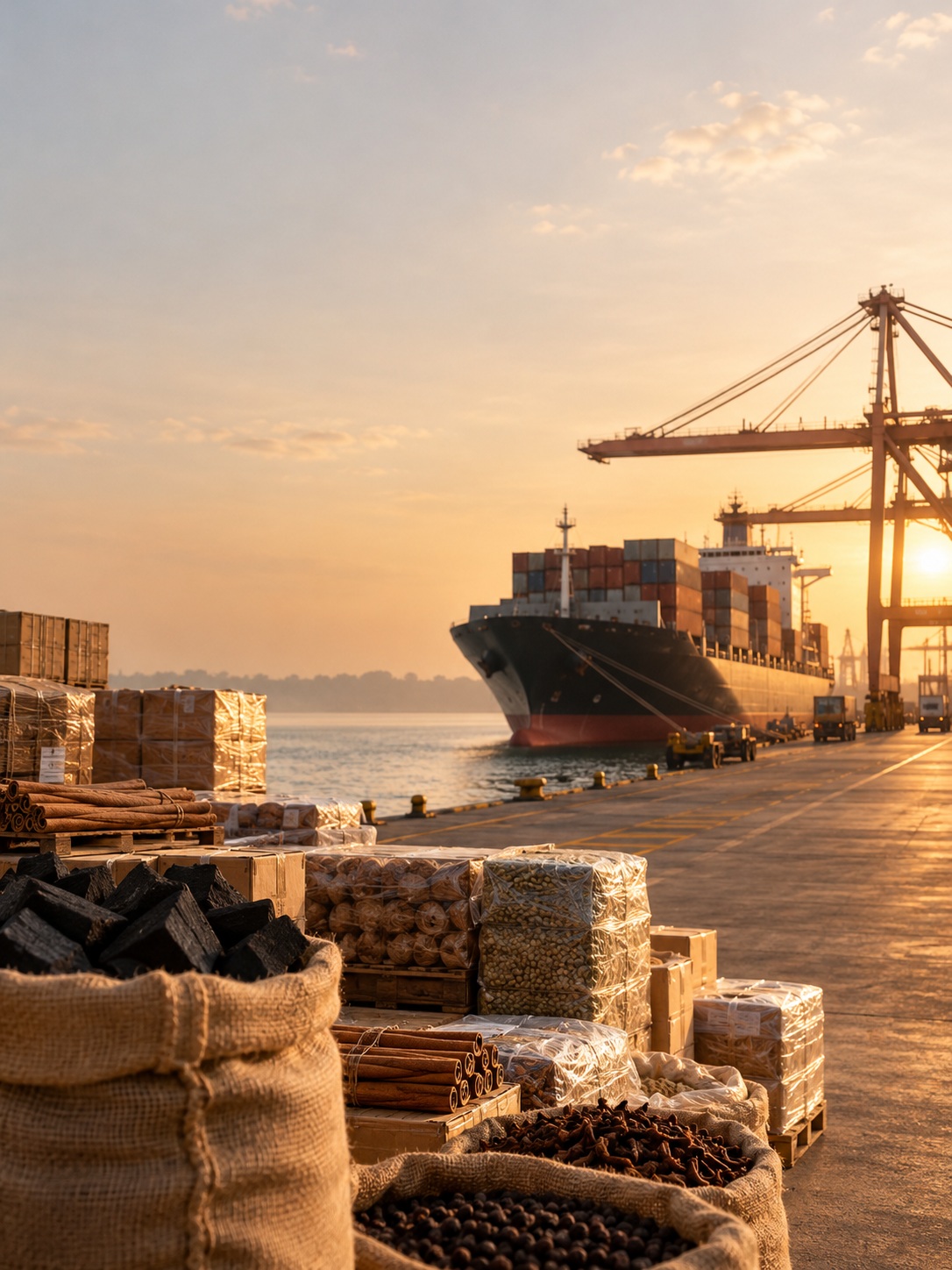 International Maritime Logistics and Port Cargo Trade Execution