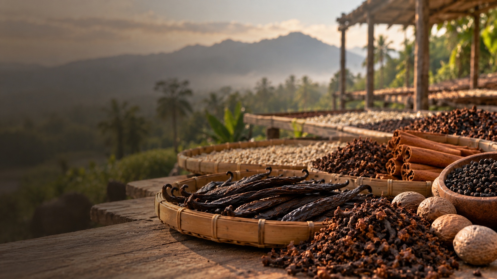Conditioning Indonesian Vanilla Planifolia Pods